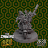 Animated 360° turntable view of the Trio Overlook miniature featuring Danny on trike with twin goblins.