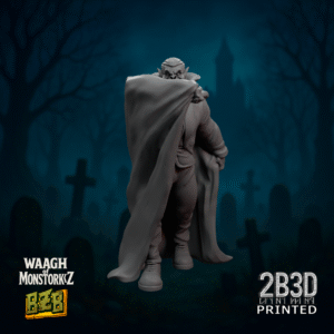 3D printed Orkula miniature without base for custom displays.