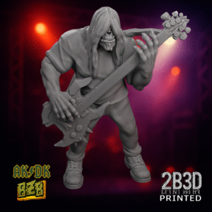 3D printed Clizz miniature without base.