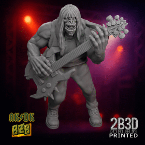 3D printed Malcomz miniature without base.