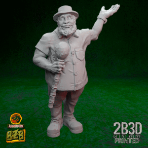 3D printed Hammork miniature without base.