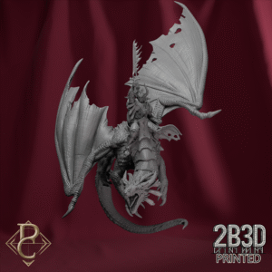 Render showing Thakron and Raugar head 2 version without base.