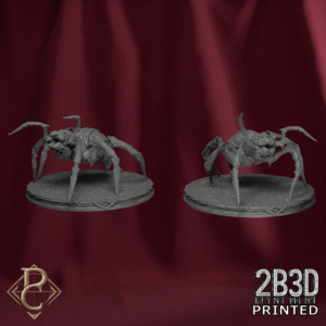 Riteris spider companions on scenic bases