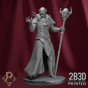 Vhalmor 75mm miniature on basic base