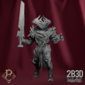 3D render of Molgrek the Dark Fright without base from the Azghorath’s Cult Kickstarter.