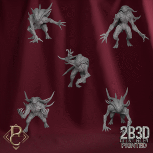 3D render of full Soul Hunter Pack without bases from the Azghorath’s Cult Kickstarter.