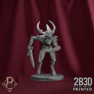 Blood Guard 3 with base miniature