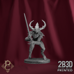 Blood Guard 4 miniature with base