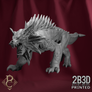 Blood Hound 01 miniature no base