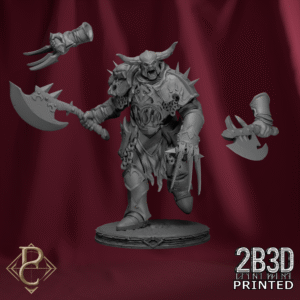 Blood Knight I with scenic base