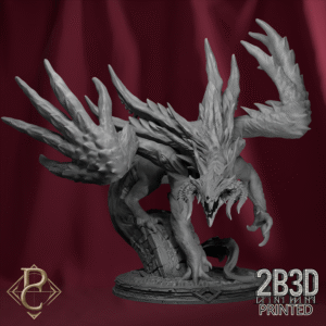 3D render of Mithomorphos with scenic base, monstrous creature from the Change Campaign.