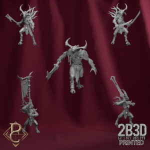 3D render of complete Shapeshifters set with scenic bases from the Change Campaign.