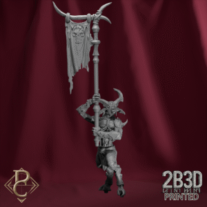 Unbased 3D render of the Shapeshifter beast form from the Change Campaign.