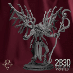 3D render of Zygote, the central entity of the Change Campaign by Parasite Collectibles and 2B3D Printed.