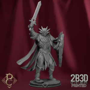 Lightguard Paladin on scenic base, divine defender from the Divine Conflict collection.