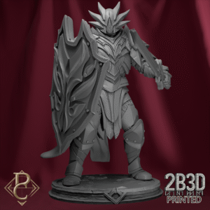 Unascended 5 on scenic base with broken altar theme.