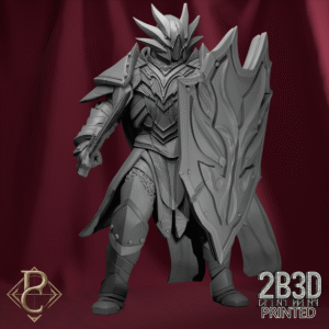 Unascended 1 without base, corrupted celestial miniature from Divine Conflict.