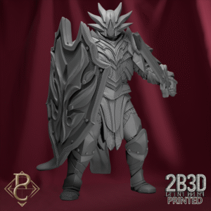 Unascended 5 miniature without base, detailed corrupted guardian.