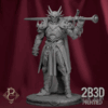 3D render of the Red Dragon Rider from the Dragon Souls Campaign by Parasite Collectibles and 2B3D Printed.