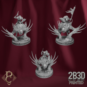 3D render of the full Death Stalkers set on scenic bases from the Flesh Campaign.