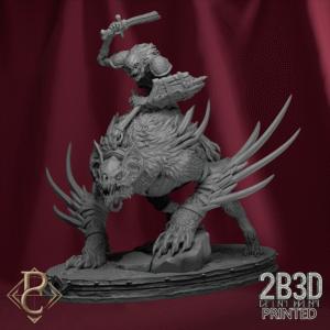 3D render of Death Stalker I on scenic base from the Flesh Campaign.