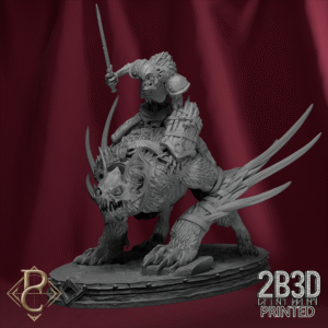 3D render of Death Stalker III on scenic base from the Flesh Campaign.