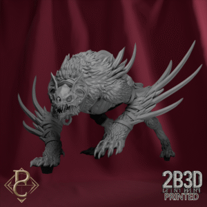Unbased 3D render of Death Stalker I mount from the Flesh Campaign.