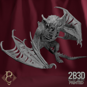 Unbased 3D render of the Varghoulf from the Flesh Campaign.