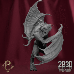 Unbased 3D render of Vampiric Horror III from the Flesh Campaign.