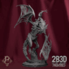 3D render of the Zombie Dragon from the Flesh Campaign by Parasite Collectibles and 2B3D Printed.