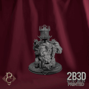 3D render of the Aetherblight Censer diorama from Parasite Collectibles and 2B3D Printed Loyalty Rewards.