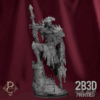 3D render of Fallen King Rasnov, the colossal undead monarch of the Isle of the Veil, from Parasite Collectibles and 2B3D Printed Loyalty Rewards.