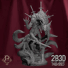 3D render of Taishen The Sought, the celestial fiend of infernal destiny, from Parasite Collectibles and 2B3D Printed Loyalty Rewards.