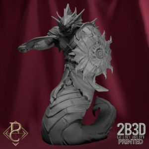 3D render of Queen’s Guard Armored 1 without base from the Queen Zyiara Kickstarter.