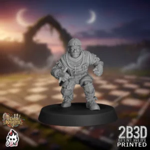 Chess Knight Lineman 01