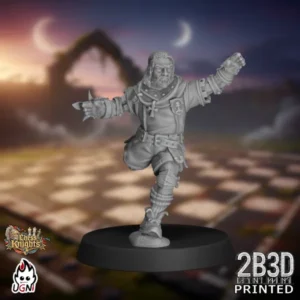 Chess Knight Lineman 03